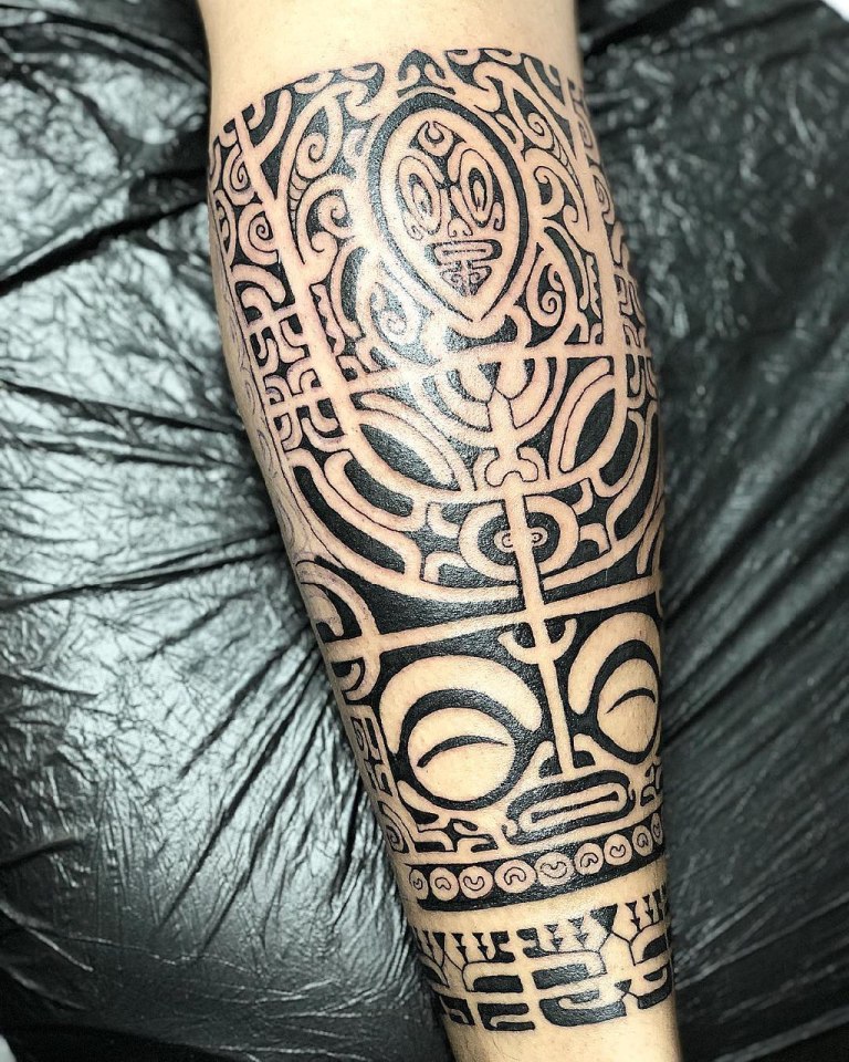татуировки полинезия