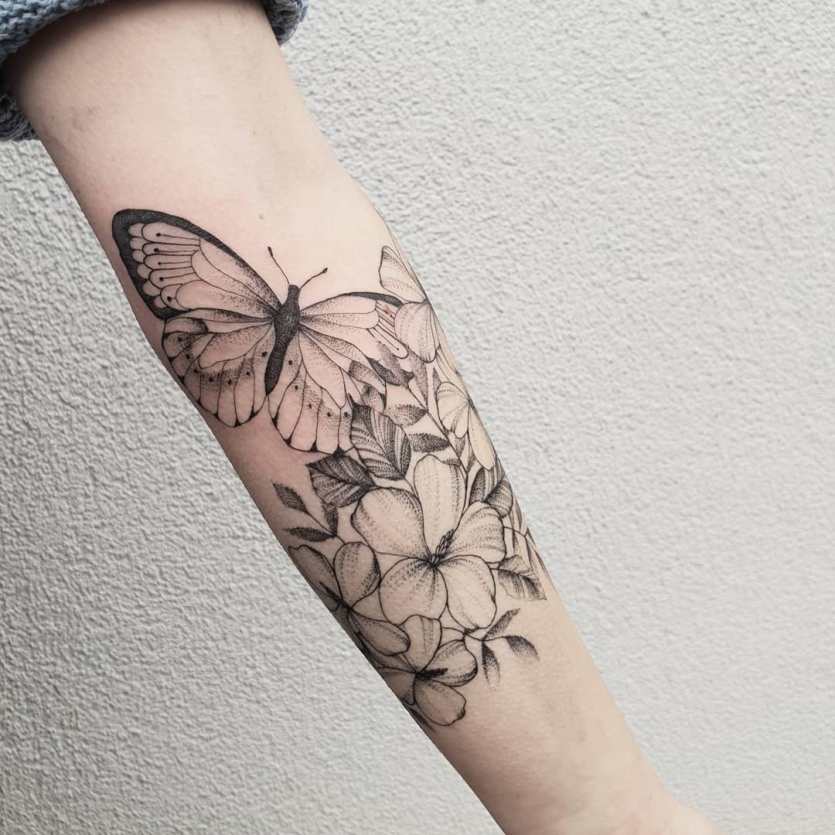 татуировки для девушек на руке