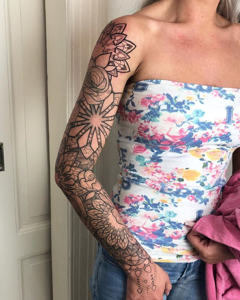 женские татуировки на руке