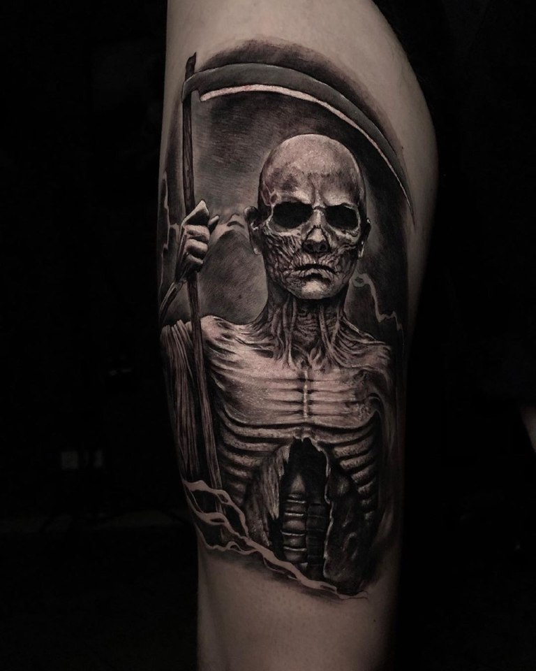 татуировка смерть