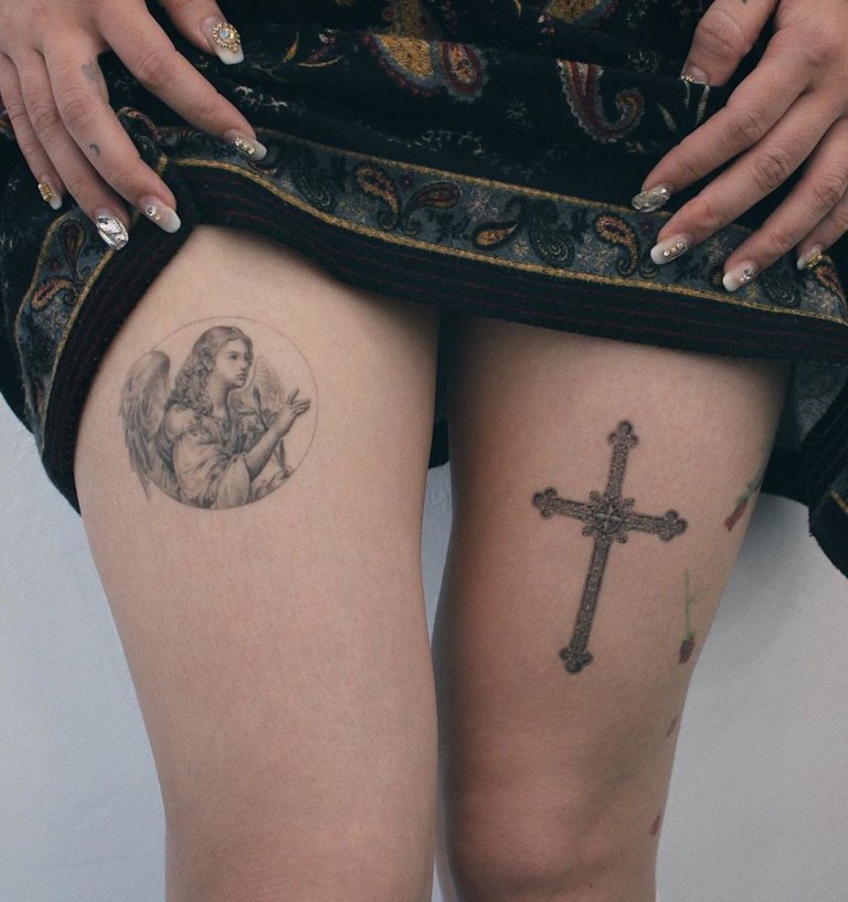 христианские татуировки