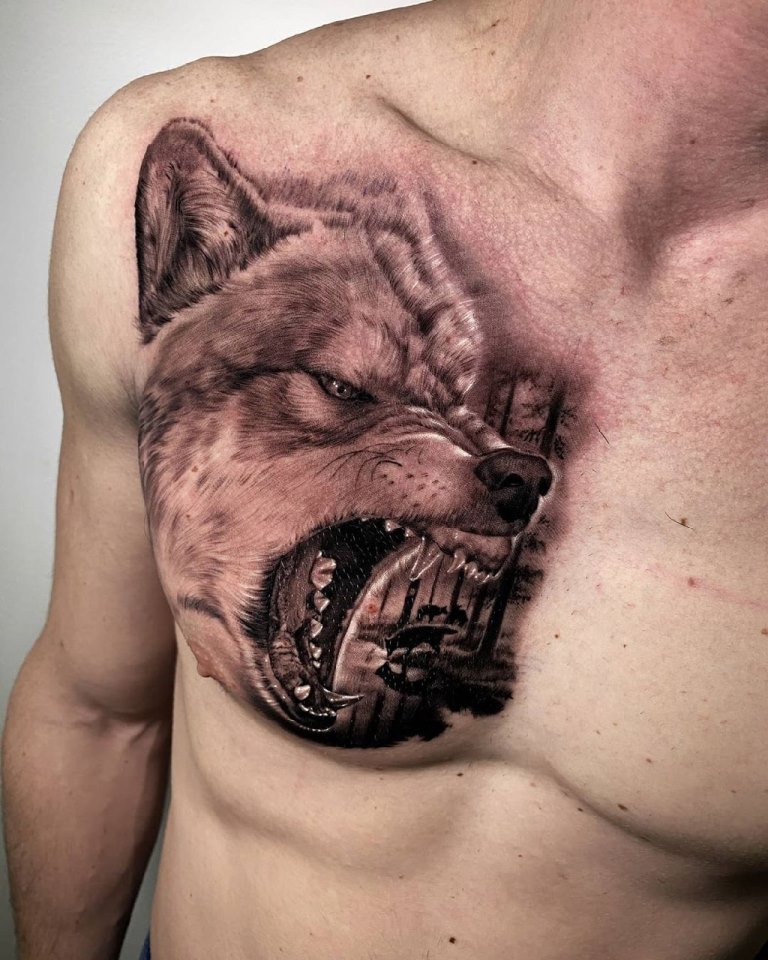 Тюремные татуировки. Часть 1. Тату волк. | Дмитрий Казбеев | Дзен