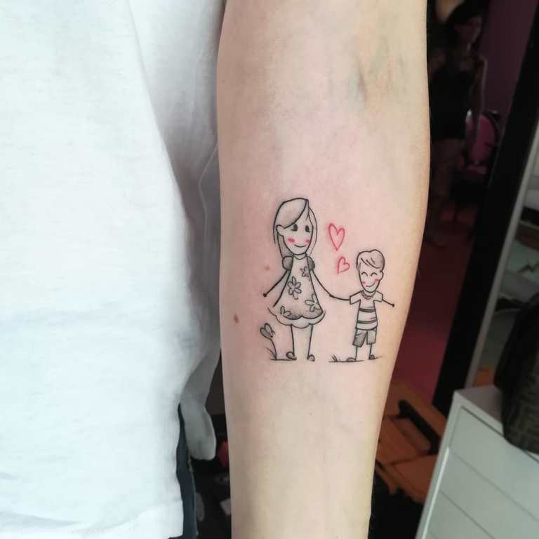 татуировка семья