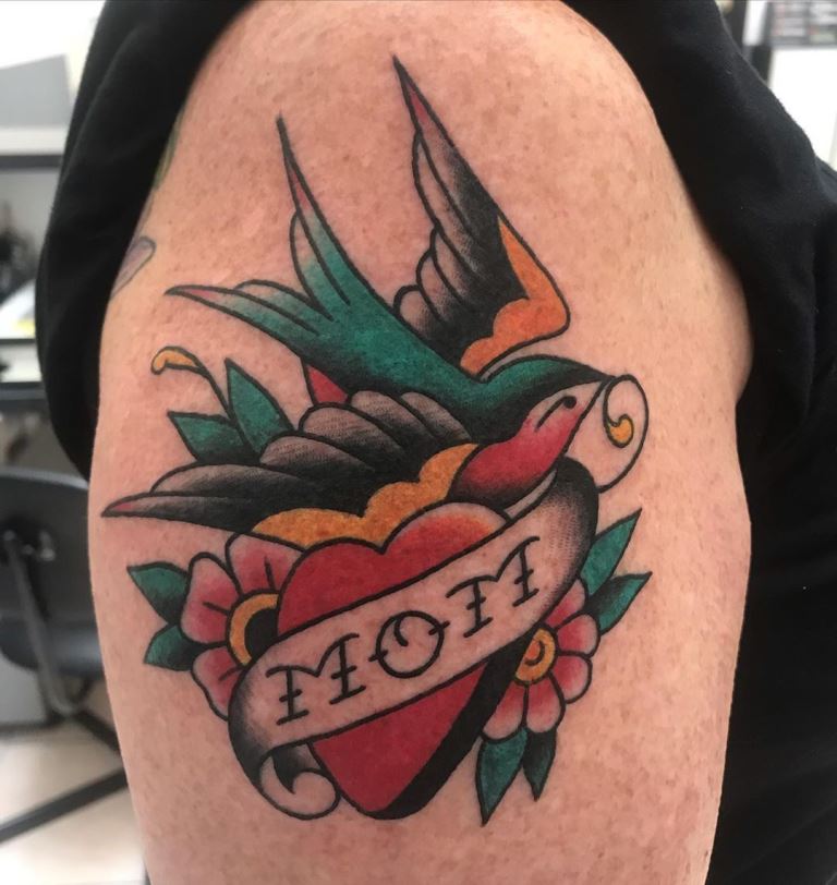 татуировки в честь мамы
