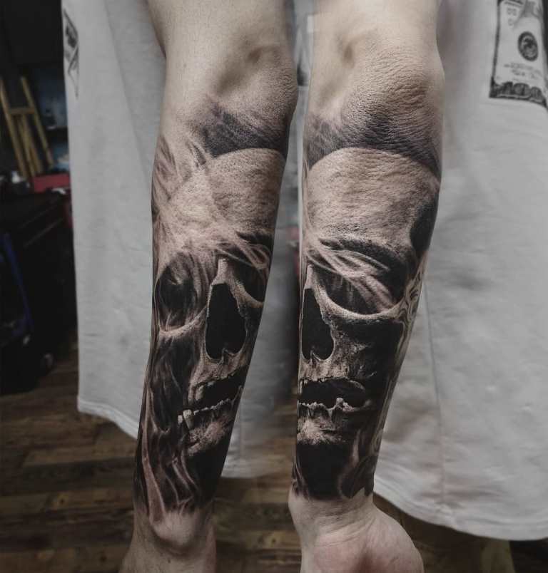 татуировки в стиле реализм