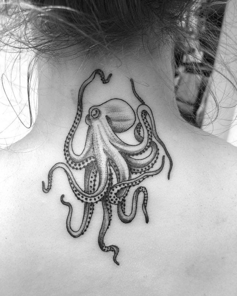 что означает тату осьминог